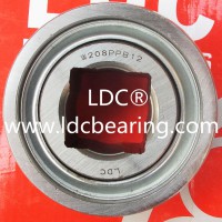 Square bore agricultural insert bearing W208PPB12